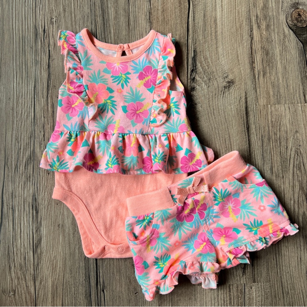 Garanimals | Baby Girl Tropical Outfit - Picture 1 of 12